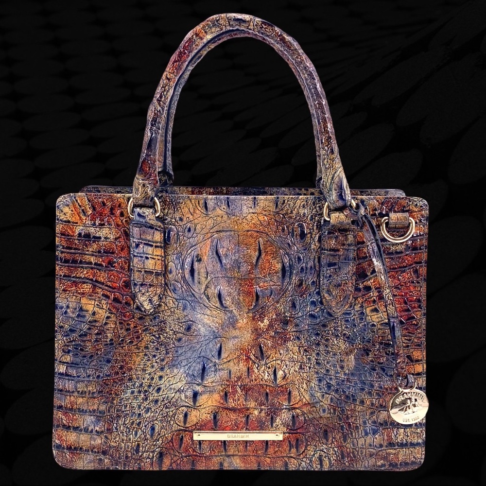 SOLD 10.18.20 BRAHMIN SMALL CAMILLE CEDAR SATCHEL